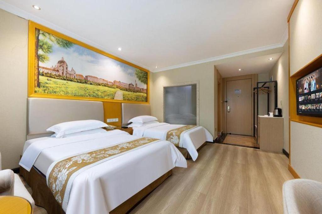 Greentree Inn Guangzhou Panyu Chimelong Happy World Business Hotel Extérieur photo